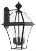 RYE 27 SOLID BRASS EXTERIOR WALL LIGHT IP43. BRASS OR BLACK